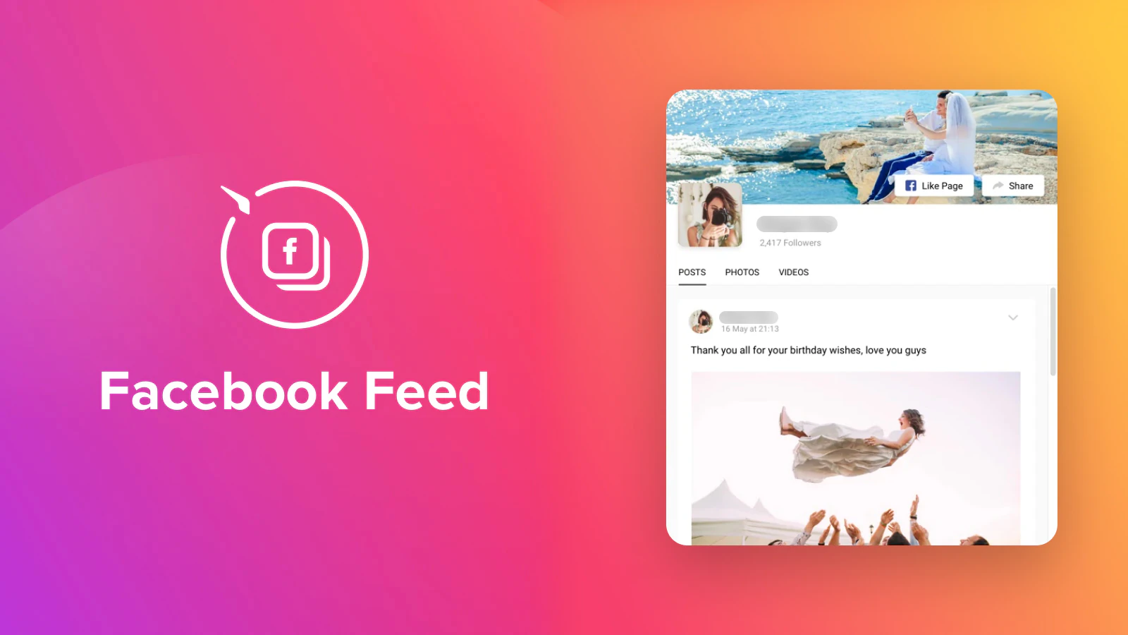 Shopify Facebook Feed par Elfsight