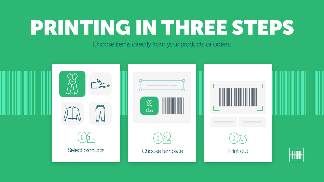 Retail Barcode Label