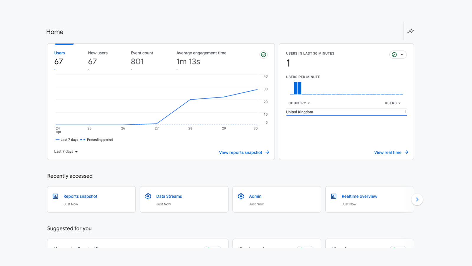 See your tracking work instantly