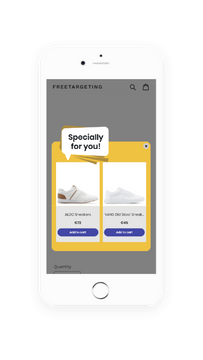 Freetargeting popup on mobile website