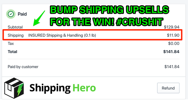 Shipping Bump Upsells