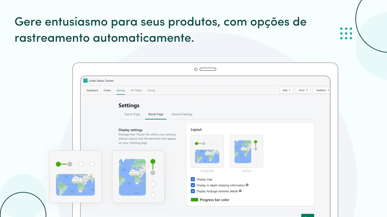 Gere animação através da opção de acompanhamento automático.