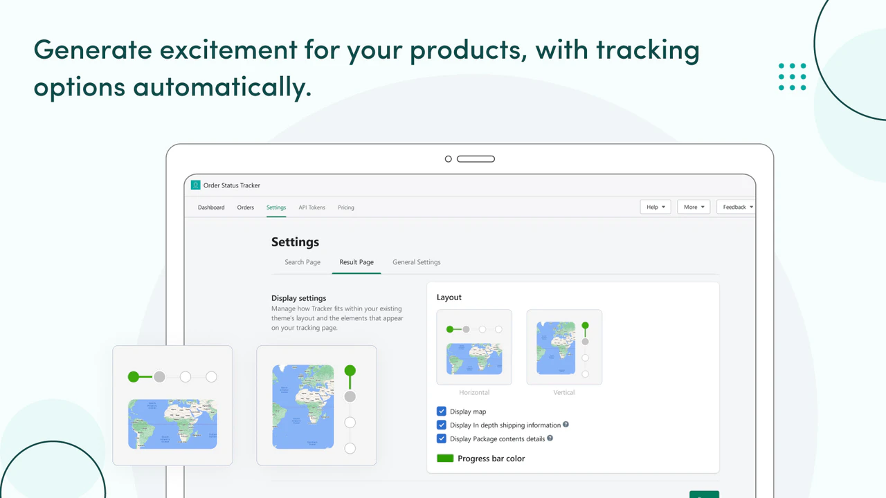 Shopify Tracking APP