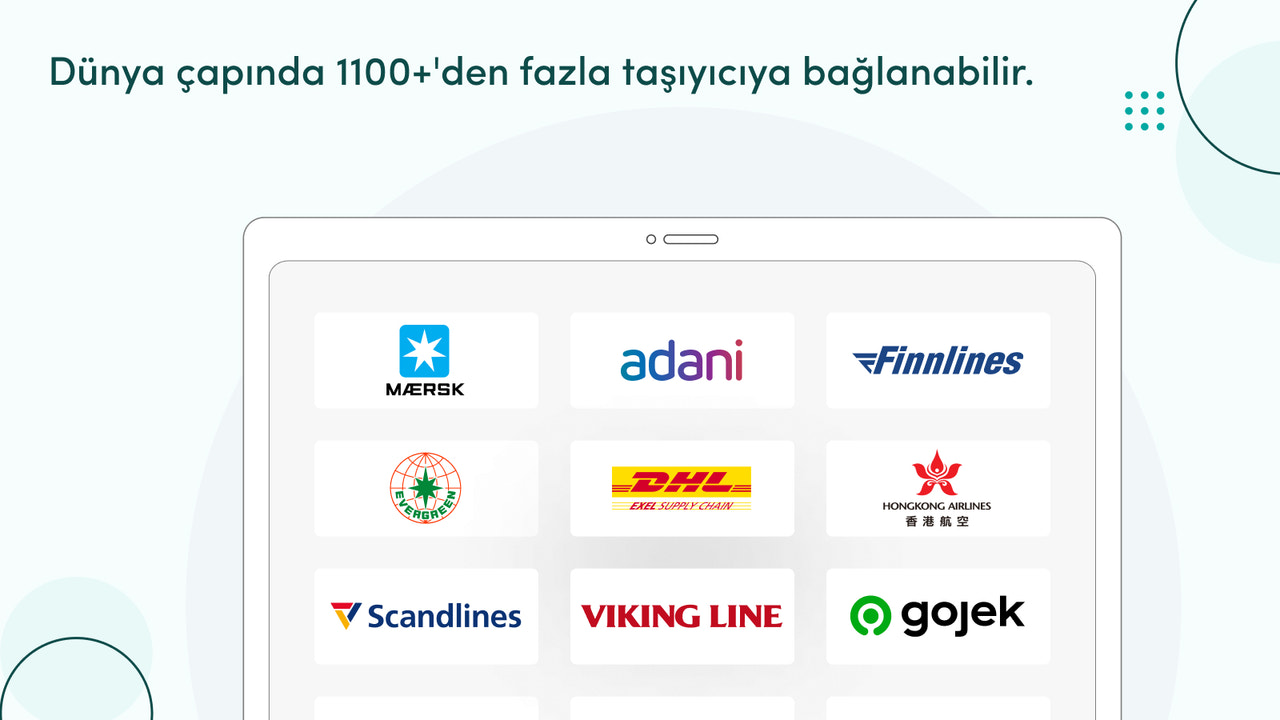 Dünya çapında 1100'den fazla taşıyıcıyla bağlantı kurabilirsiniz