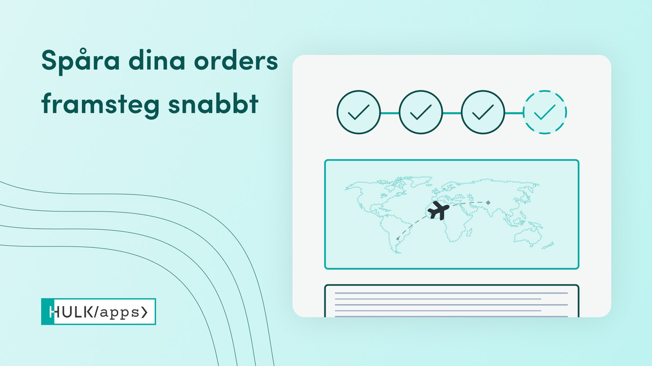 Appen Shopify Order Status Tracker från HulkApps