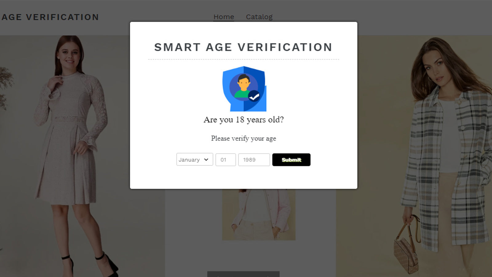 Smart Age Verification Screenshot