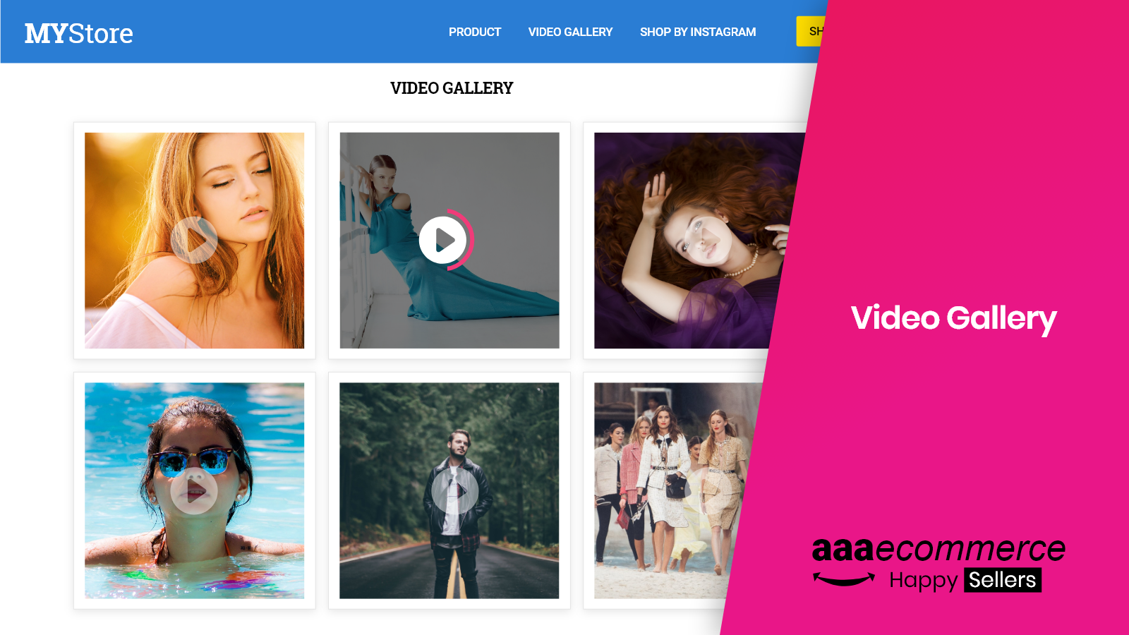 Galerie vidéo