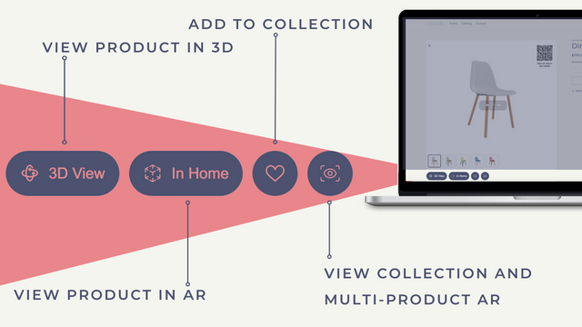 Web 3D og AR Viewer