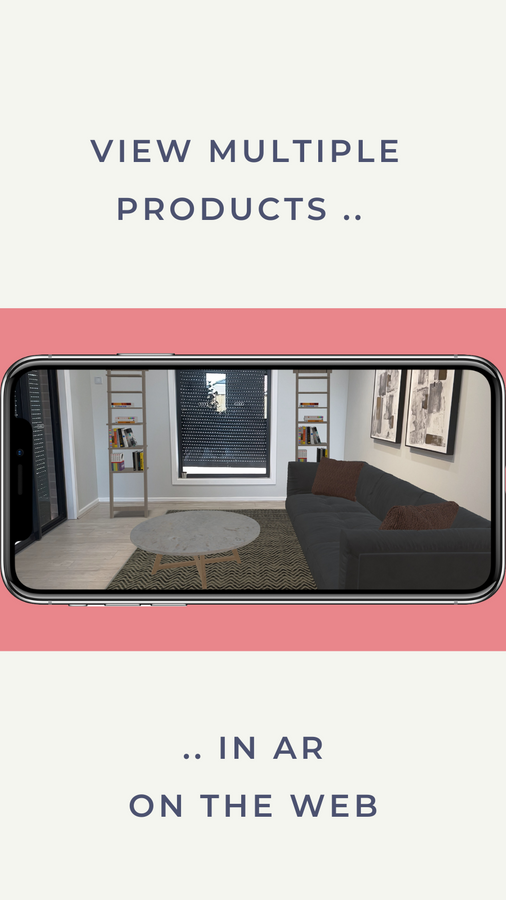 View multiple products in AR, directly from web browser