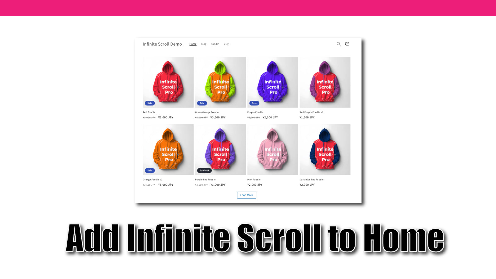 Infinite Scroll Pro Screenshot