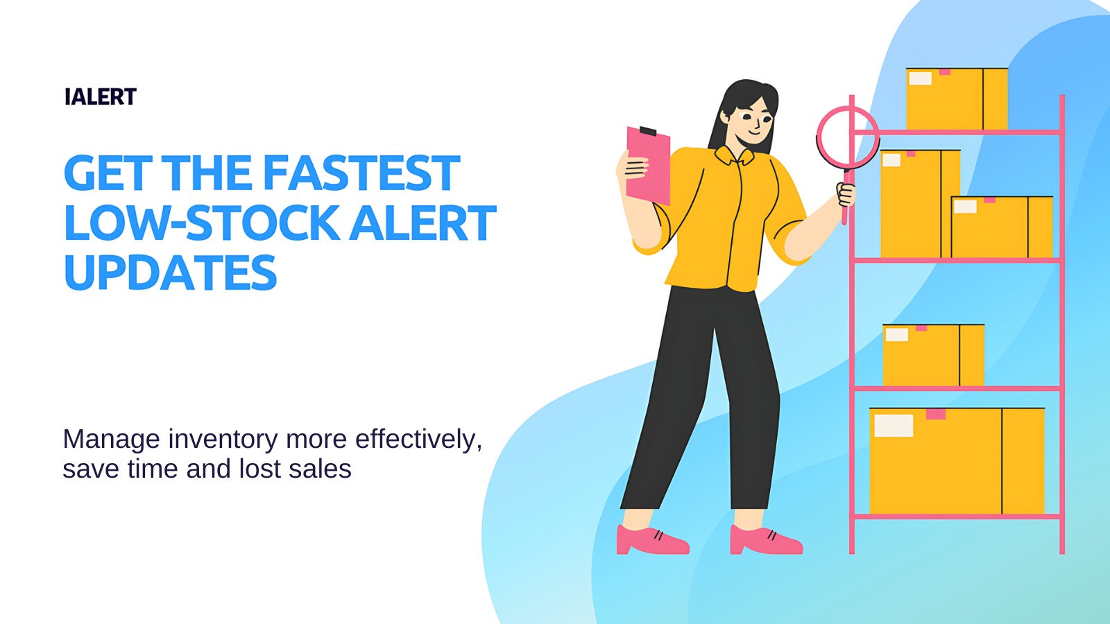 iAlert ‑ Low Stock Alert Screenshot