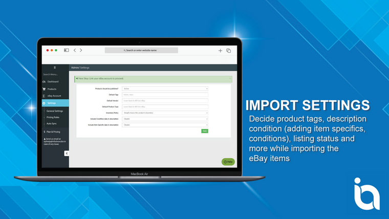 eBay Importer by Infoshore Screenshot