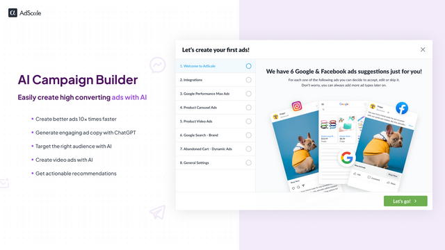 AI Campaign Builder: Easily create high converting ads with AI