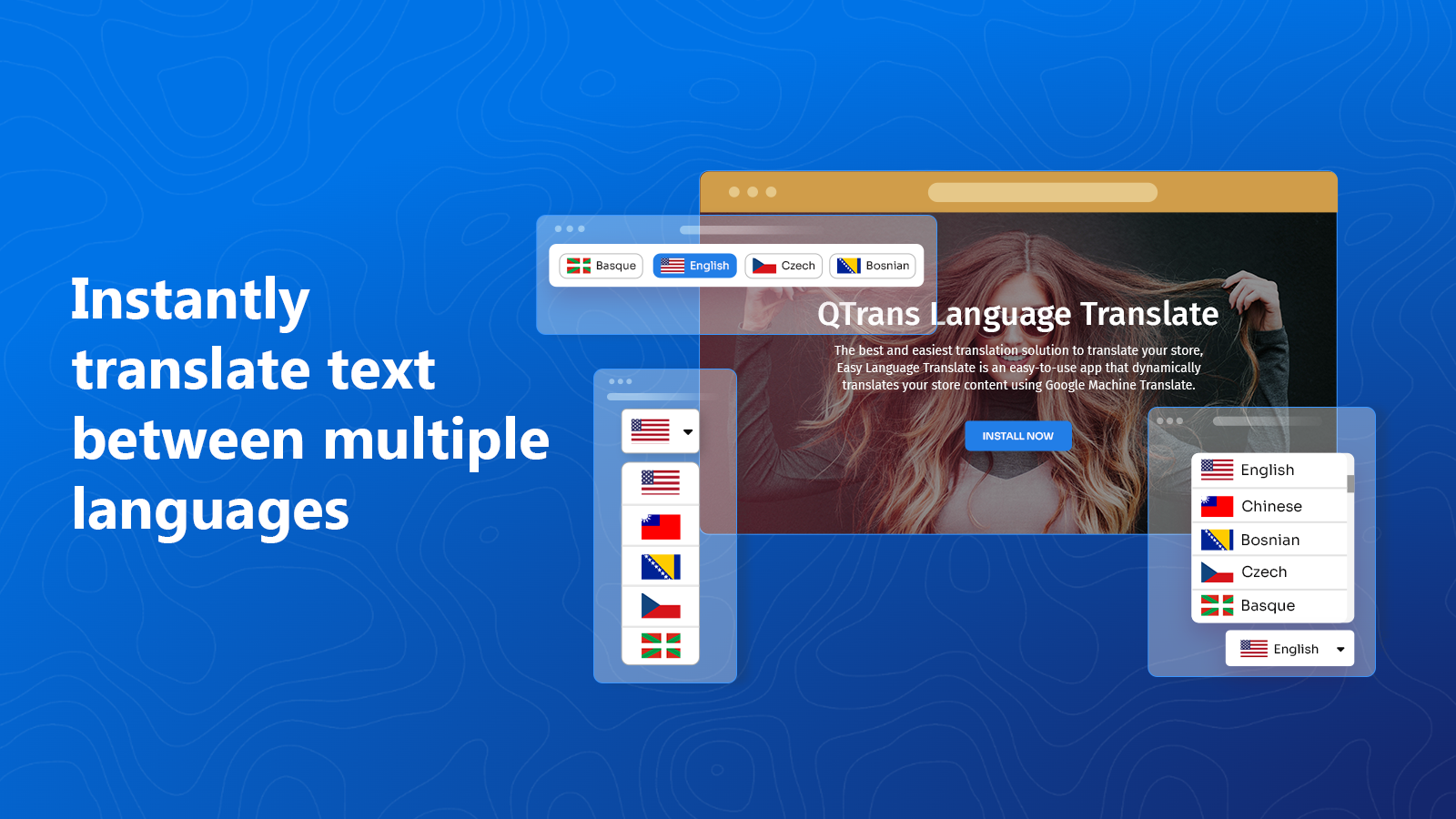 QTrans Language Translate Screenshot