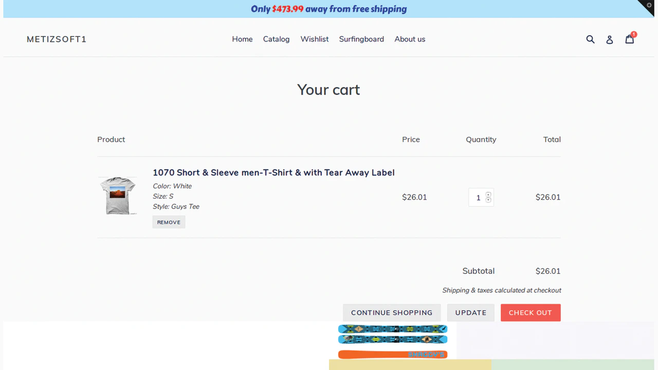 Shipping Bar Shopify App - ShopStorm