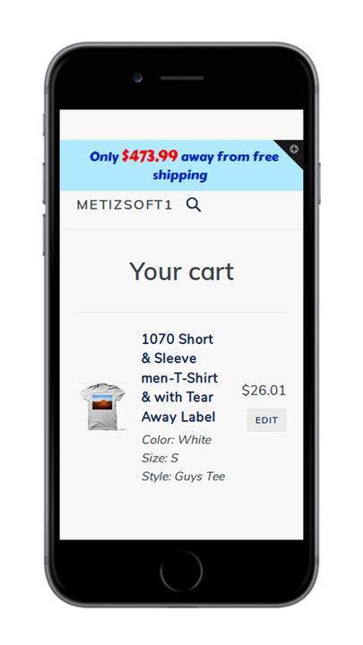 Shipping Bar Shopify App - ShopStorm