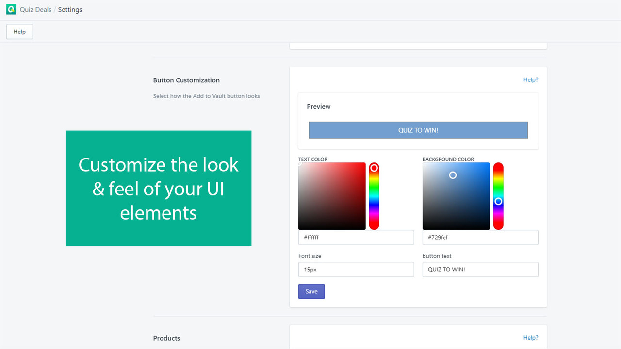 Customize Look & Feel of Your UI  Elements