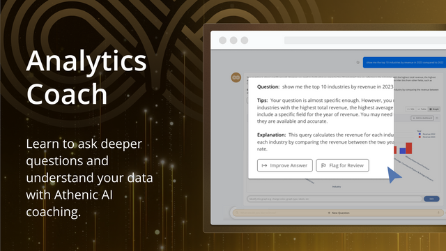 Athenic coaches you through the analytics