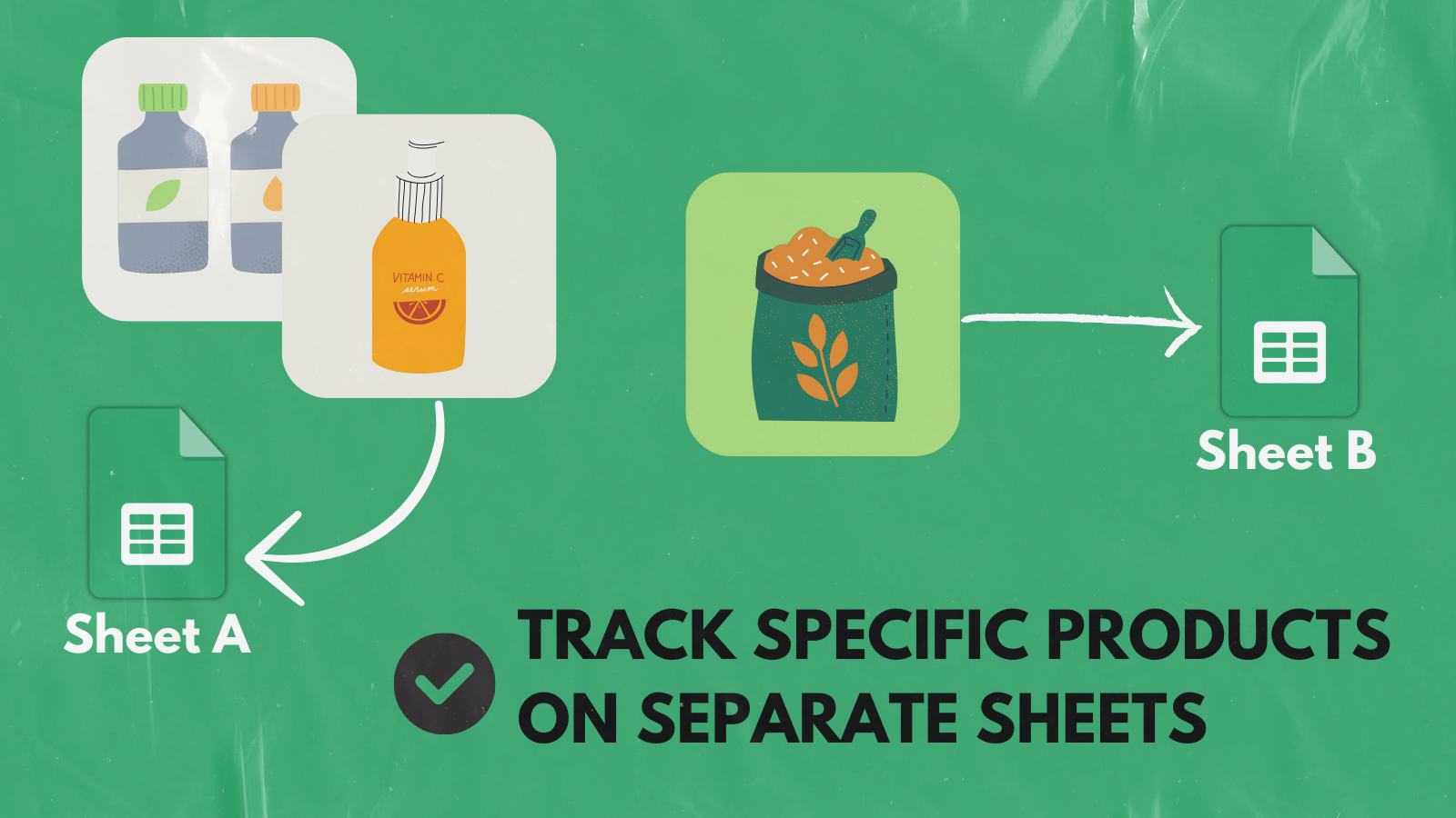 Track specific products
