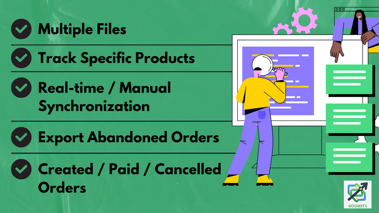 GoSheet ‑ Export Google Sheets Screenshot