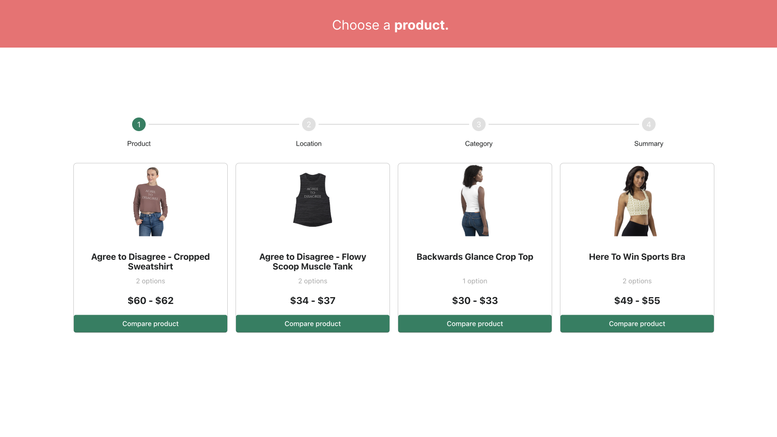 Product Price Explorer Screenshot