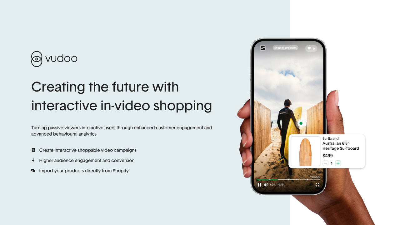 Vudoo - Creating the future of in-video shopping