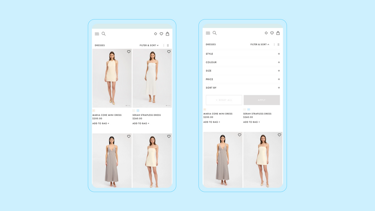 Findify Search & Merchandise Screenshot