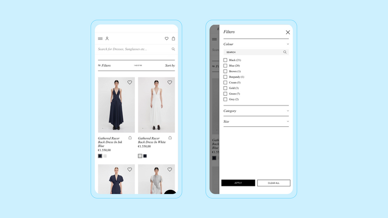 Findify Search & Merchandise Screenshot