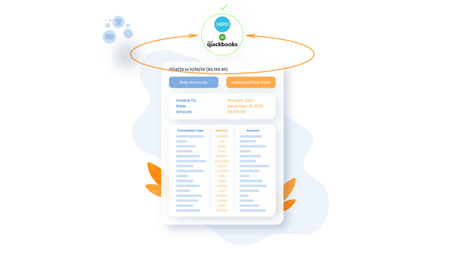 Connect your e-commerce data to QuickBooks Online or Xero