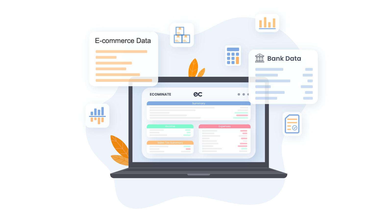 Sincroniza datos entre tus mercados y sistemas de contabilidad