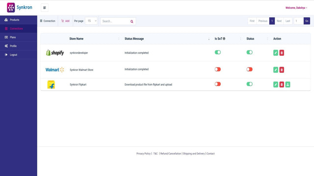 Connect multiple sales channels