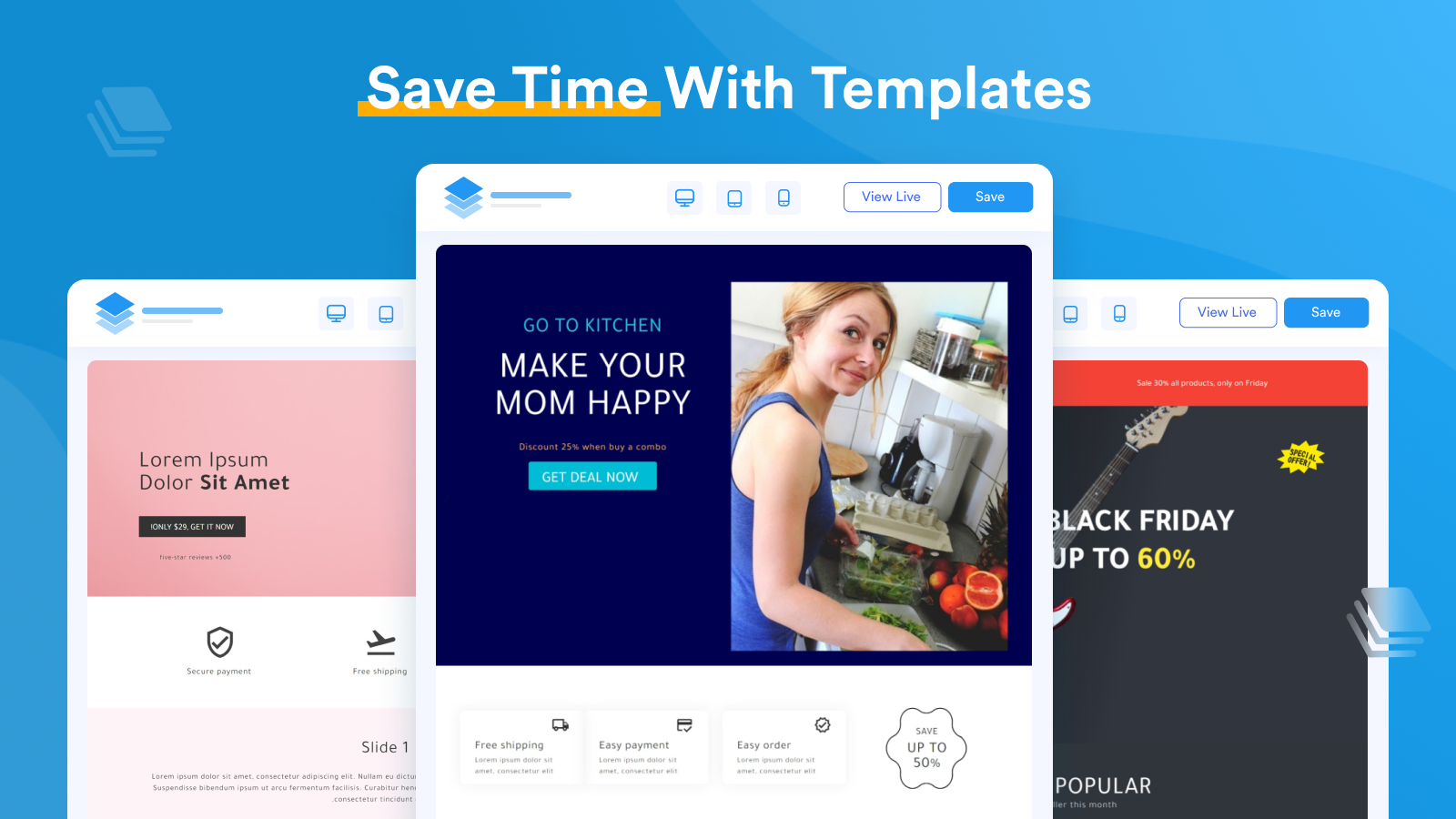Page templates