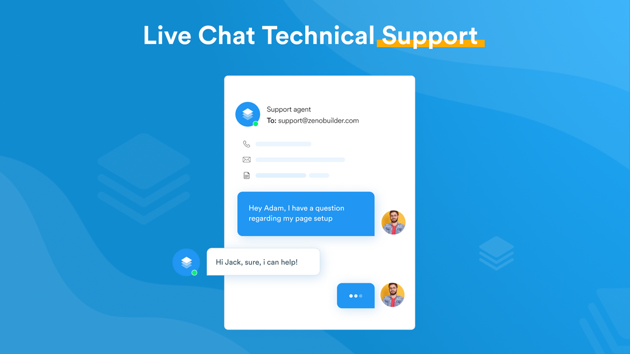 Technischer Live-Chat-Support