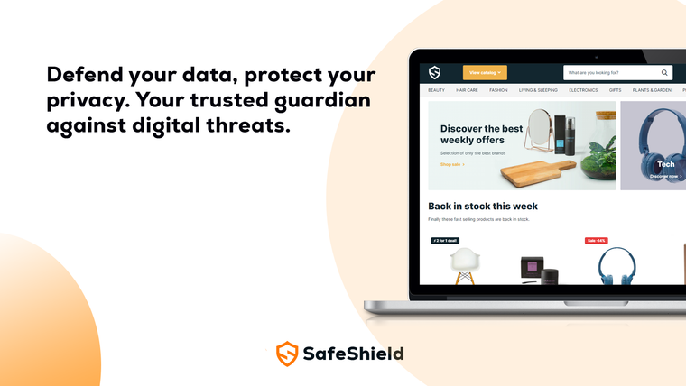 SafeShield: Protect Data Screenshot