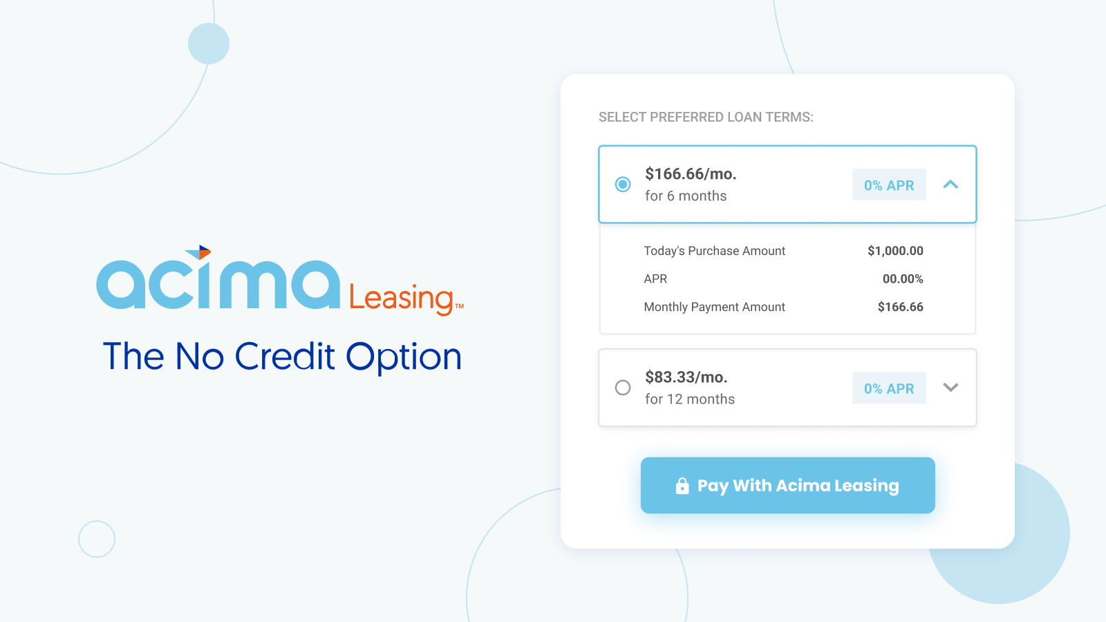 Acima Leasing