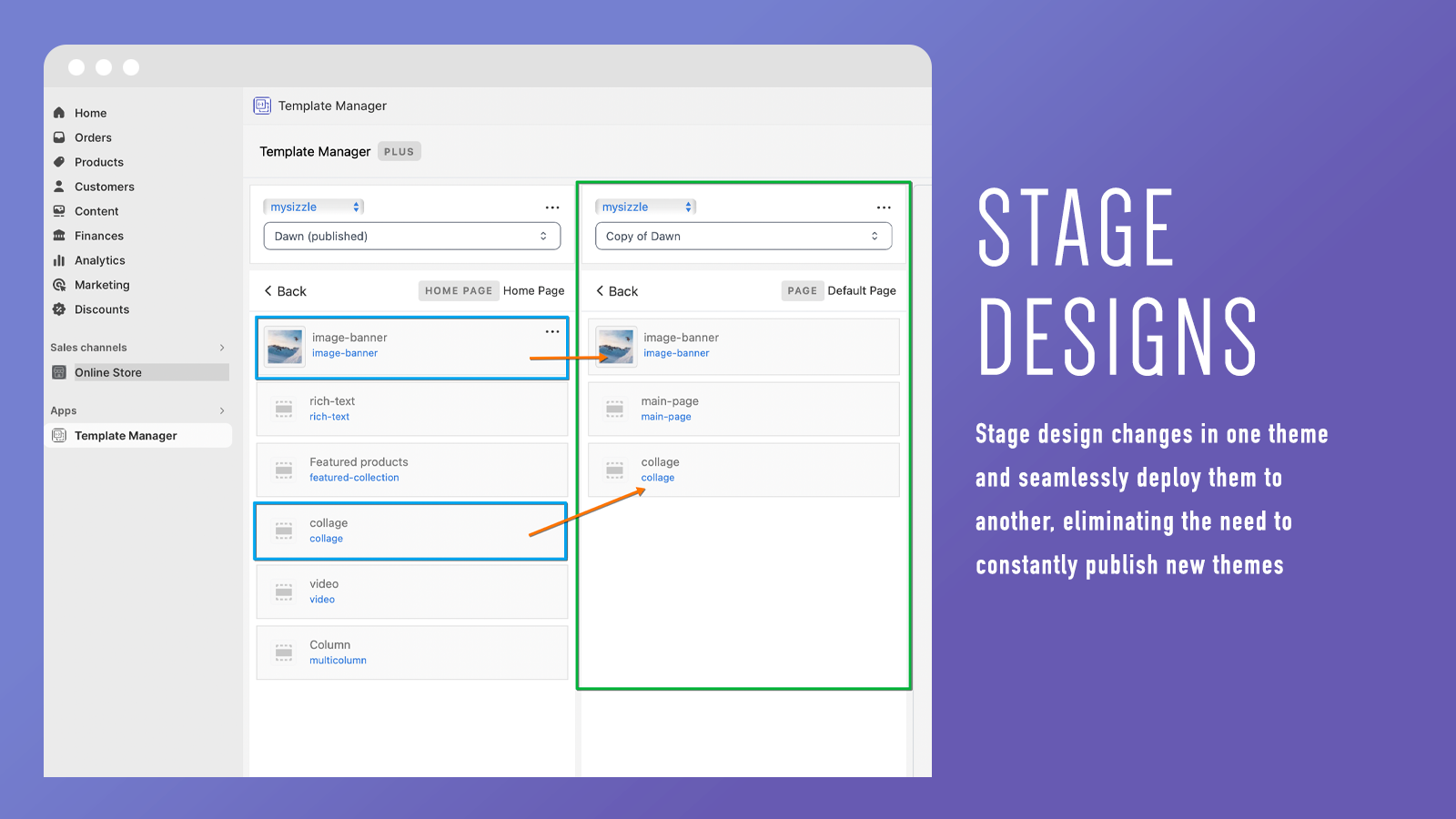 Stage Design Content