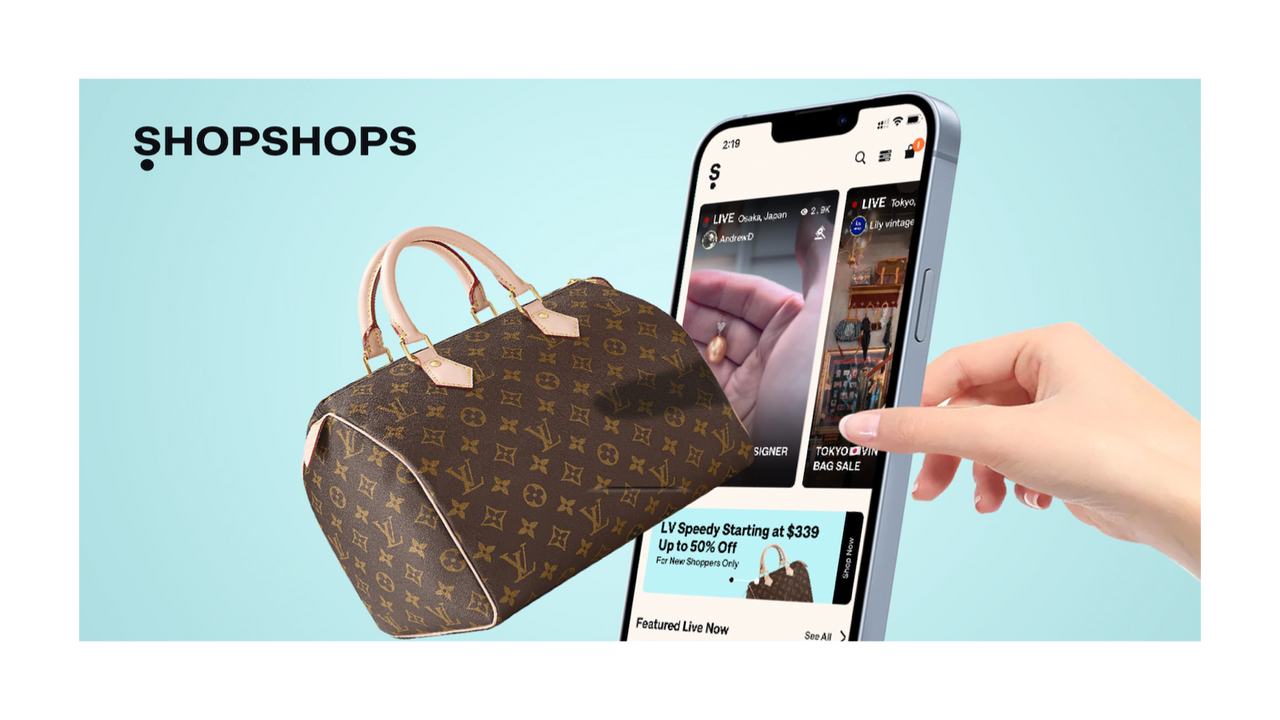 在ShopShops上进行直播销售。在Shopify中管理产品等。