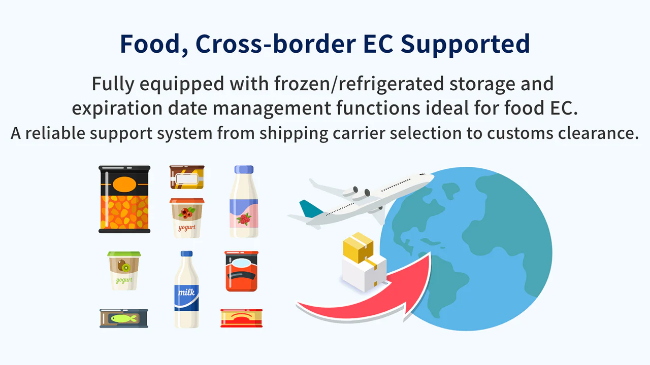 Support cross-border logistics