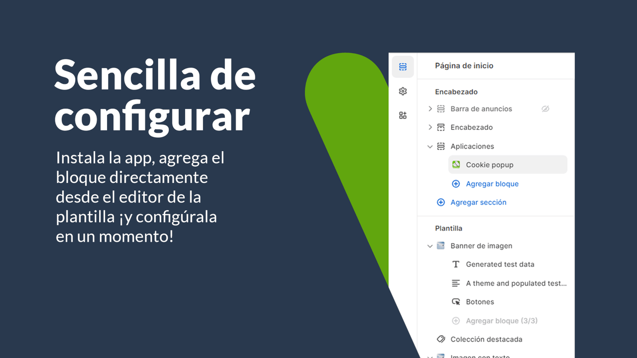 Configuración sencilla