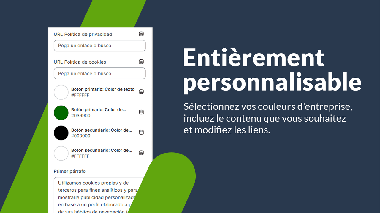 Personnalisation puissante