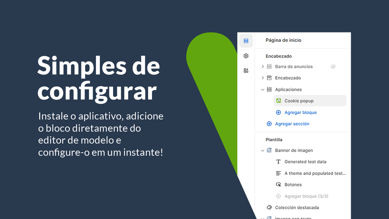 Configuração simples