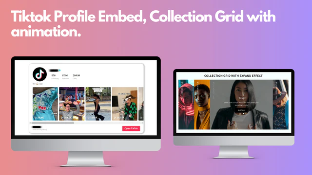 Tiktok Feed, Collectie grid Stijl