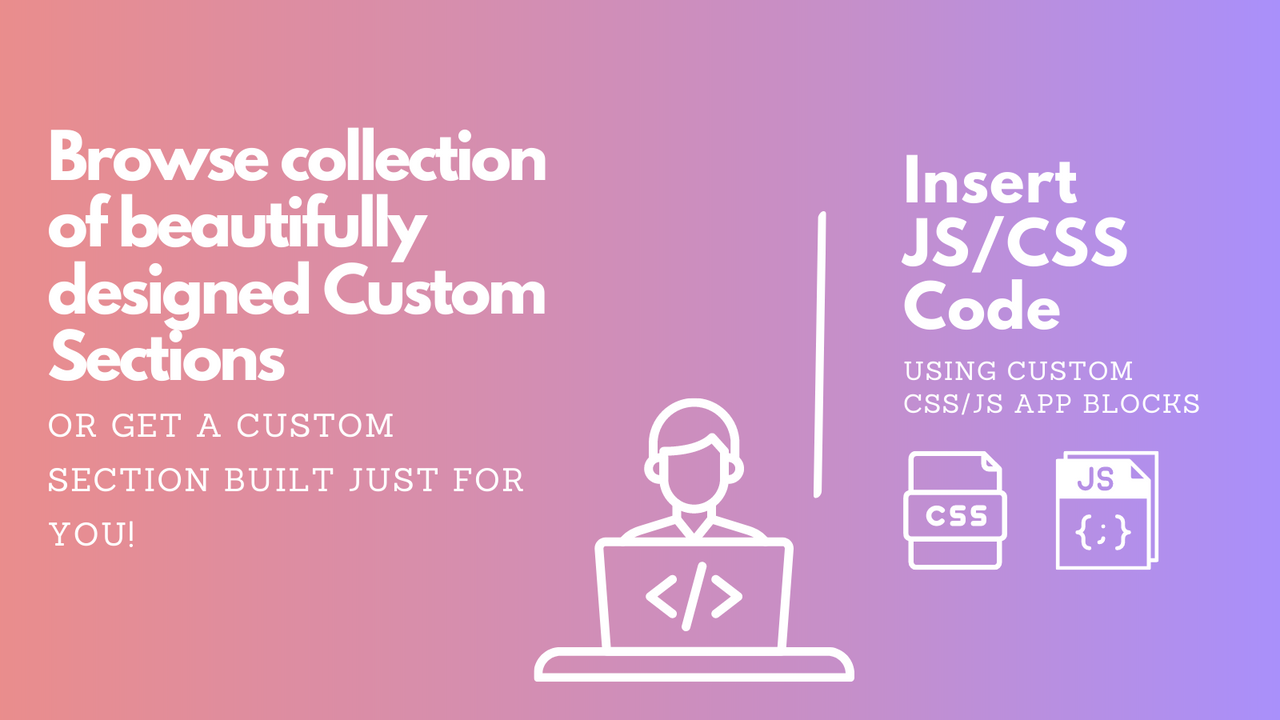 Adicione CSS e Javascript personalizados