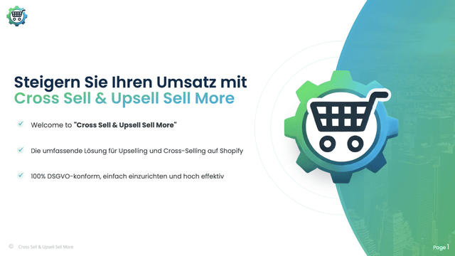 Sales Boost Umsatzsteigerung AOV mit Cross sell & Upsell Sell