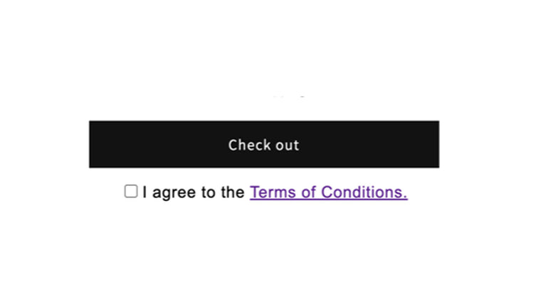 Elite Terms and Conditions Screenshot