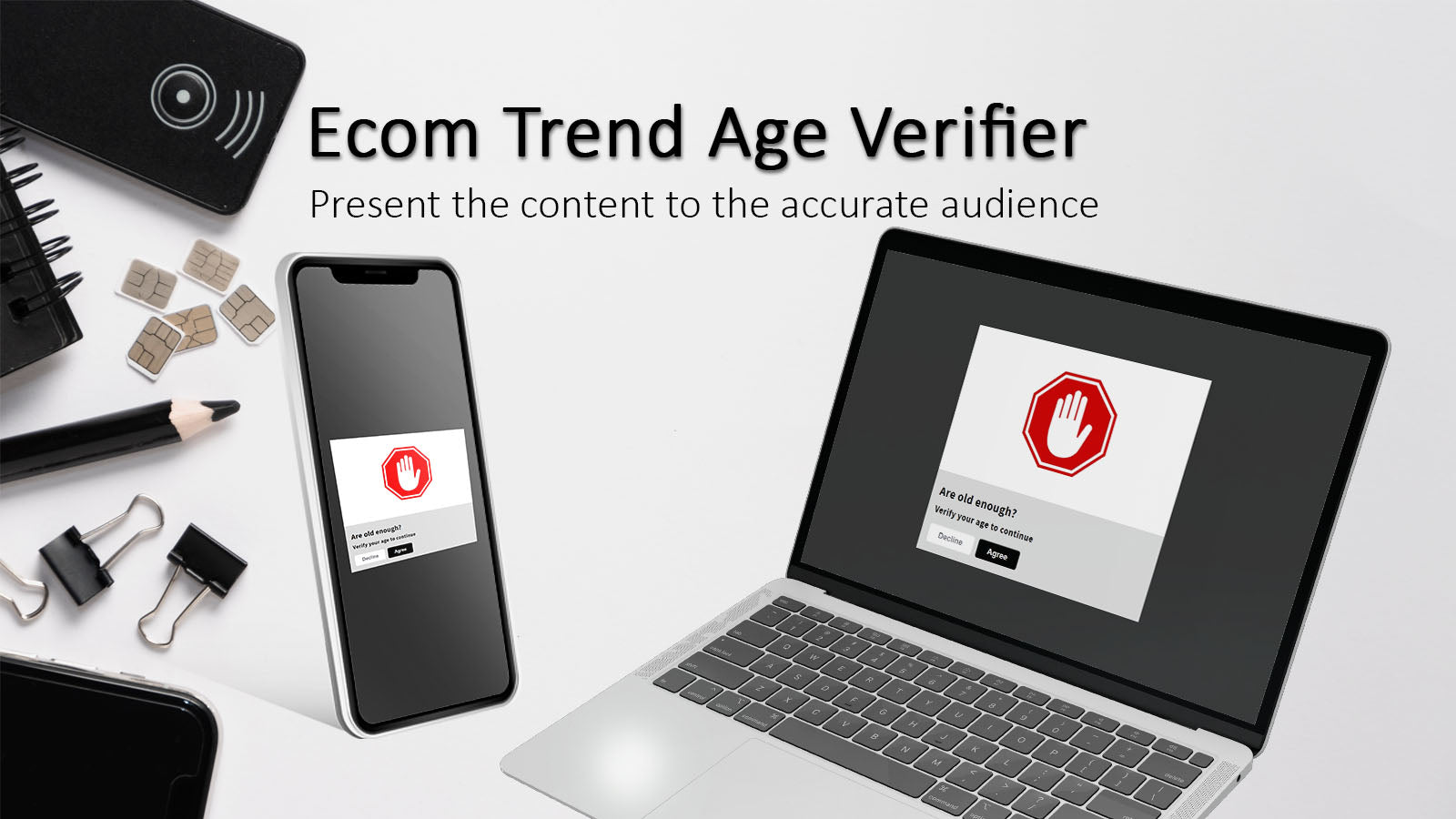 Ecom Age Verification Popup Screenshot