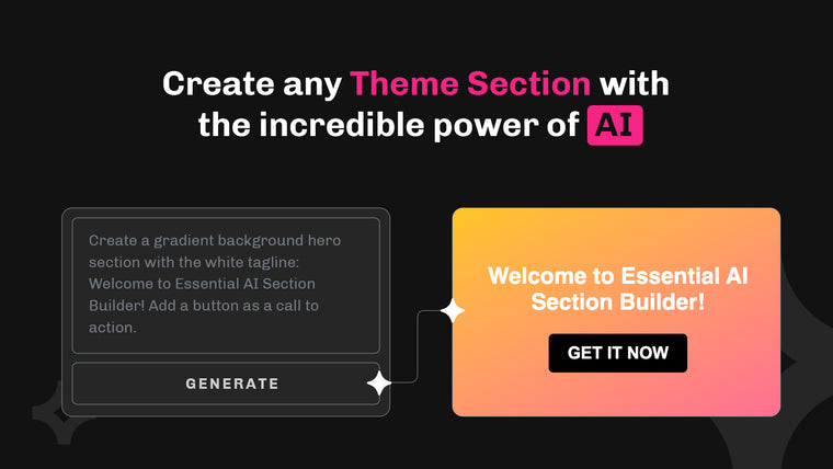 Essential AI Section Builder Screenshot