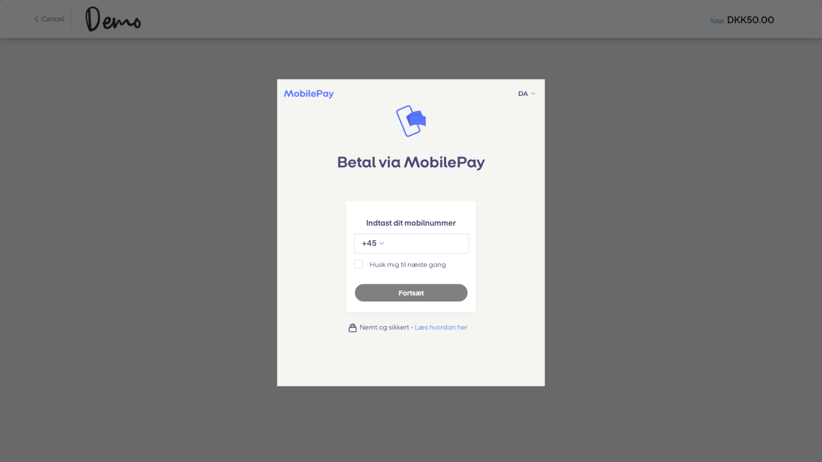 MobilePay-Shopify-Reepay-Paiement