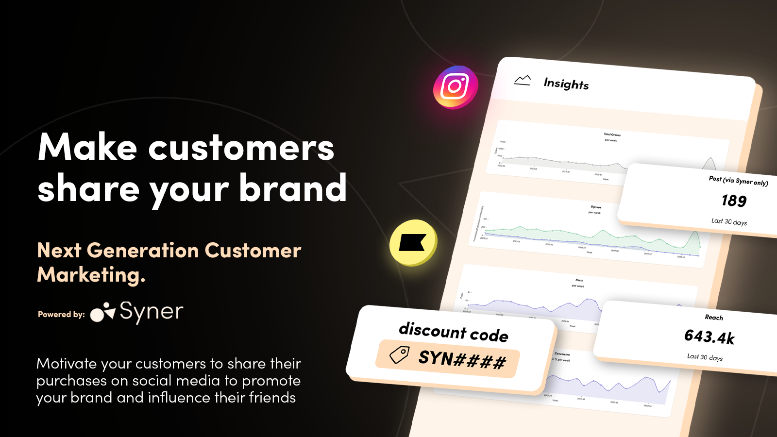 Syner Customer Marketing - Make customers share your brand