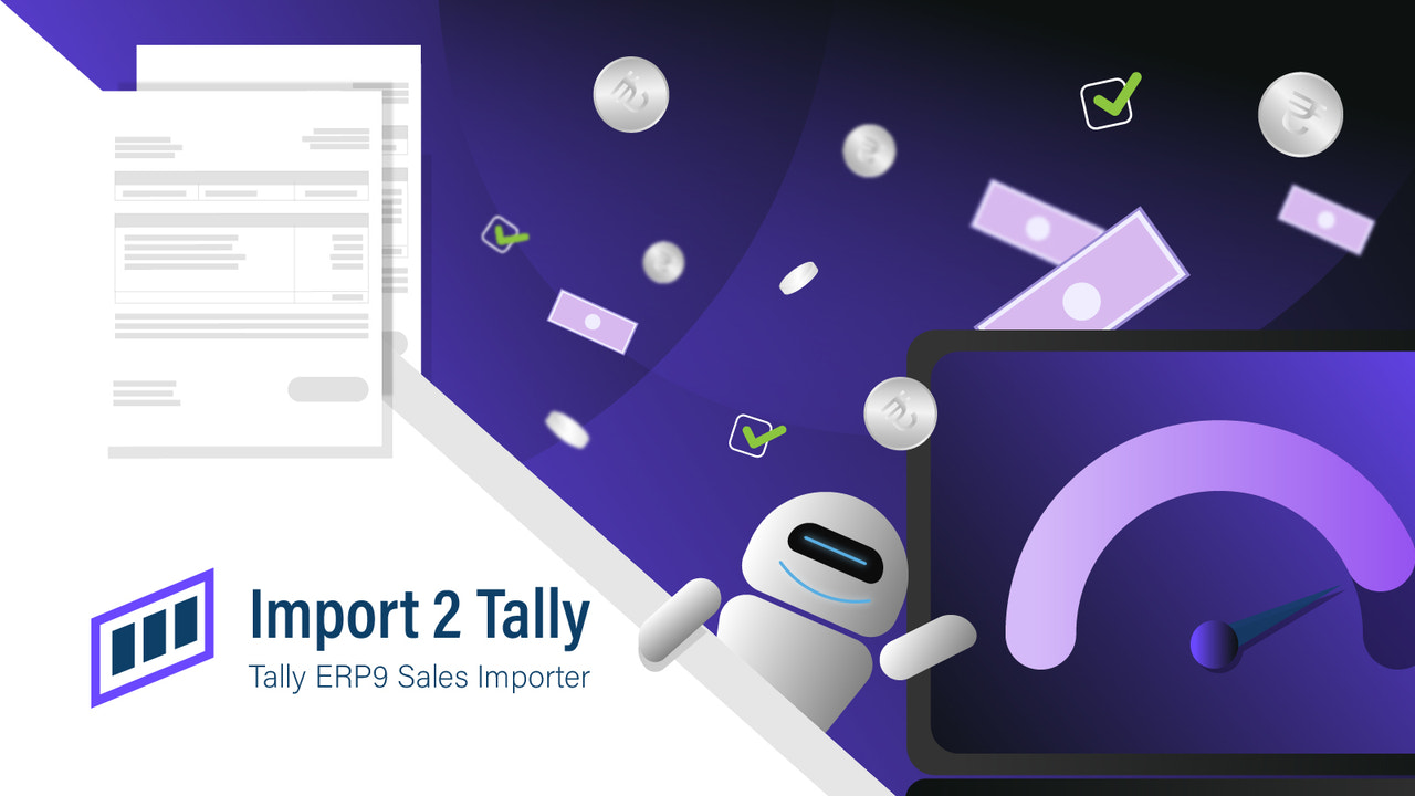 Import2Tally - Tally ERP9 Salgsimportør